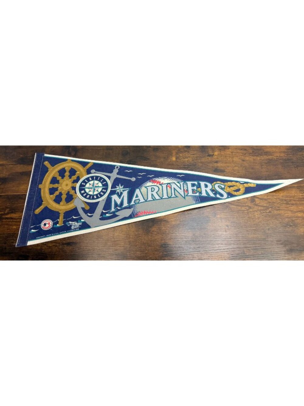 Seattle Mariners 1996 Vintage MLB Felt Pennant By WinCraft 30 inches